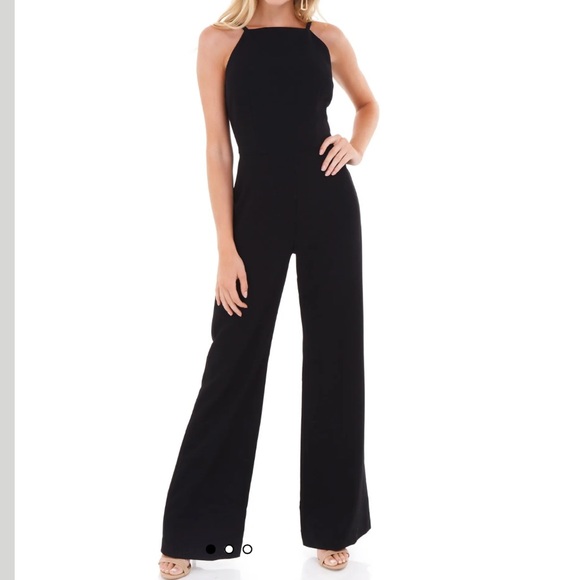 Whisper Ruth Black strappy jumpsuit - French Connection - Picture 2 of 6